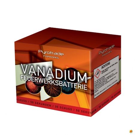 Feuerwerksbatterie Vanadium 50 Sekunden von Pyrotrade