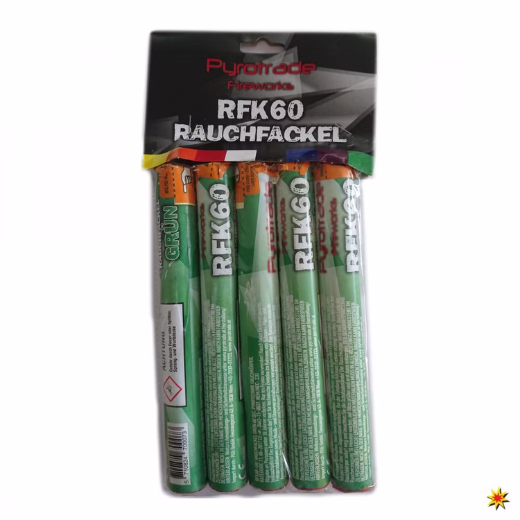Grüne Rauchfackel von Pyrotrade Handfackel Notfackel Grüne Rauchfackel von Pyrotrade Handfackel Notfackel