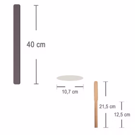100x Hochwertige Fackeln made in Germany 70 Min. Brennzeit 40cm lang Pechfackel Wachsfackel Fackeln Fackelwanderung Party Deko Garten-Deko Premium Fackel 100x Hochwertige Fackeln made in Germany 70 Min. Brennzeit 40cm lang Pechfackel Wachsfackel Fackeln Fackelwanderung Party Deko Garten-Deko Premium Fackel