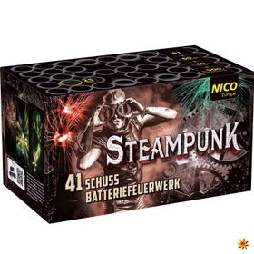Feuerwerk Batterie Steampunk 41 Schuss Für Silvester und andere Anlässe