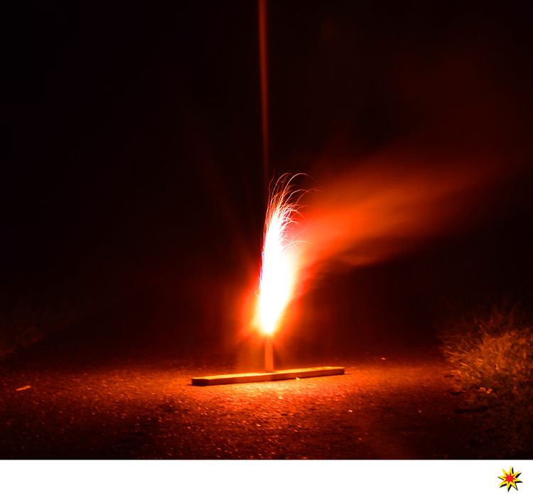 Bengalisches Feuer Orange - 5 Stück Bengalisches Feuer orange - 5 Stück - Kategorie 1 Jugendfeuerwerk