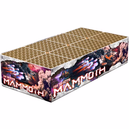 Mammoth Verbundfeuerwerk 288 Schuss für Hochzeiten, Geburtstage, Silvester Mammoth Verbundfeuerwerk 288 Schuss für Hochzeiten, Geburtstage, Silvester