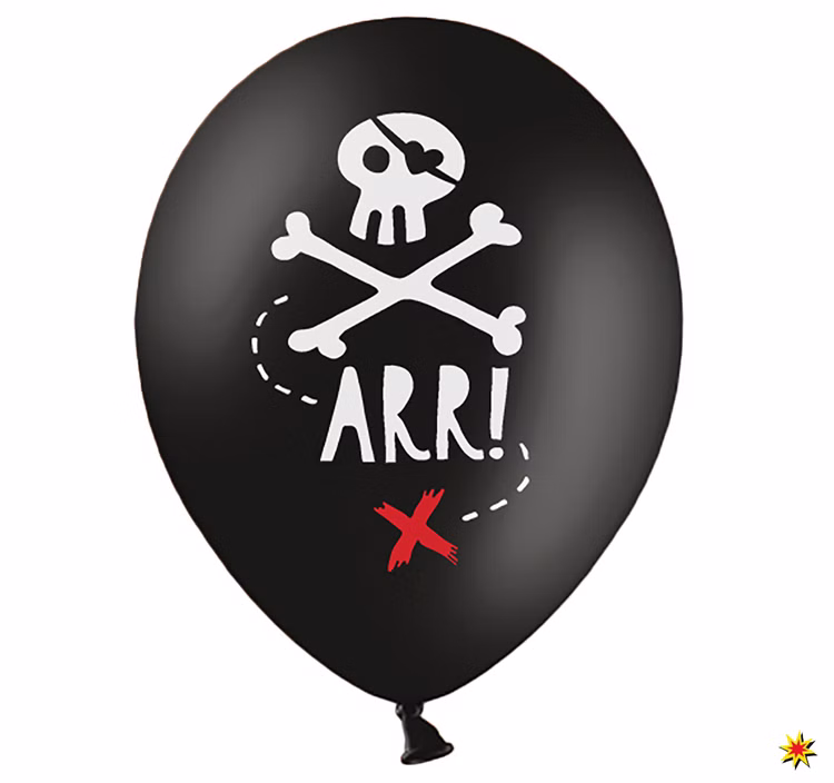 Party-Set Kinder Geburtstag Pirat Deko Luftballons, 72-tlg. deluxe Kindergeburtstag Mottoparty Kinderfasching Party-Set Kinder Geburtstag Pirat Deko Luftballons, 72-tlg. deluxe Kindergeburtstag Mottoparty Kinderfasching