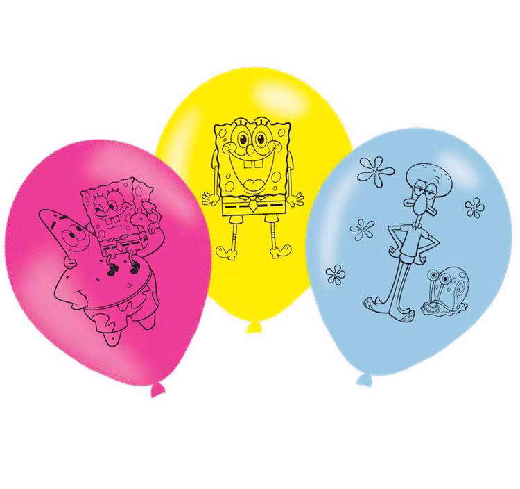 Party-Set Kindergeburtstag Spongebob Schwammkopf 23 Teile Geschirr-Set Luftballons Geburtstag Schuleingang Fasching Karneval Mottoparty Tisch-Deko Party-Deko Party-Set Kindergeburtstag Spongebob Schwammkopf 23 Teile Geschirr-Set Luftballons Geburtstag Schuleingang Fasching Karneval Mottoparty Tisch-Deko Party-Deko