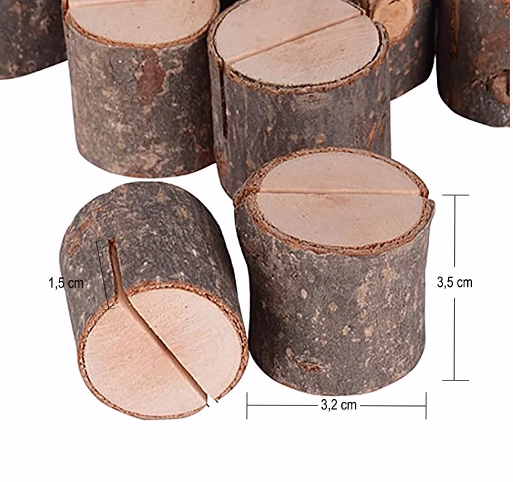 Tischkartenhalter Fotohalter Nummernhalter aus Holz Hochzeit Geburtstag 9 Stück Memohalter aus Birkenholz Tischkartenhalter Fotohalter Nummernhalter aus Holz Hochzeit Geburtstag 9 Stück Memohalter aus Birkenholz