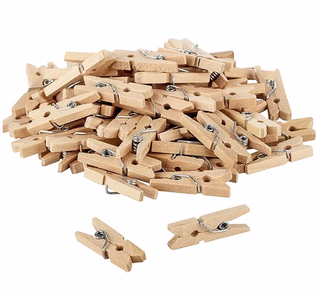 Mini Holz Wäscheklammern 2 cm Deko DIY Bastel 50 Stück Fotoklammer Zierklammer Hochzeit Geburtstag Adventskalender Mini Holz Wäscheklammern 2 cm Deko DIY Bastel 50 Stück Fotoklammer Zierklammer Hochzeit Geburtstag Adventskalender