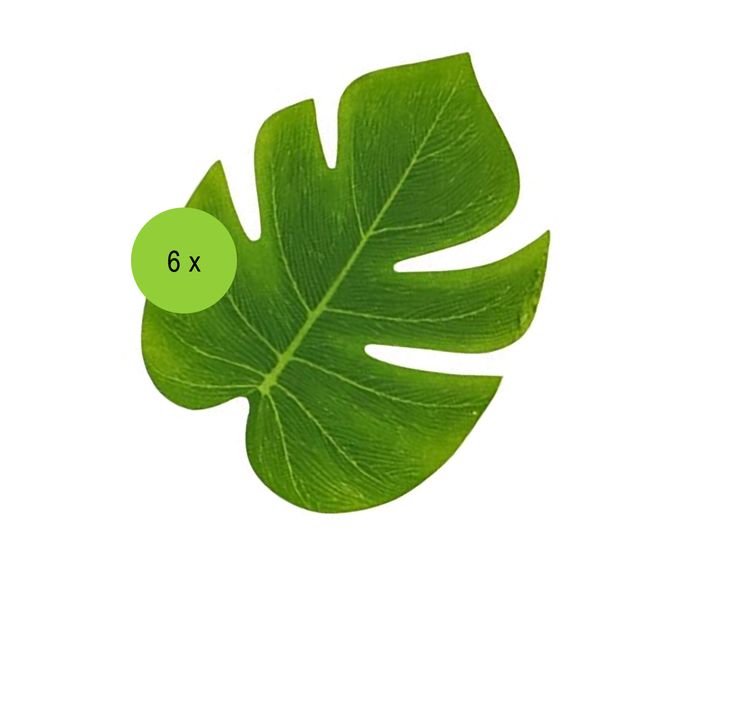 Mottoparty Party-Deko Tropical Hawaii Palmenblätter 13 Stück Mottoparty Party-Deko Tropical Hawaii Palmenblätter verschiedene Größen 13 Stück Hochzeit Geburtstag Tischdeko