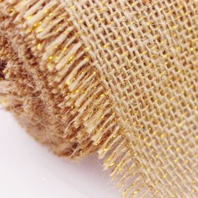 Tischläufer Tischband Jute Naturfarbe 3m x 29cm Deko Hochzeit