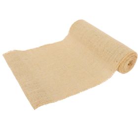 Tischläufer Tischband Jute Naturfarbe 3m x 29cm Deko Hochzeit
