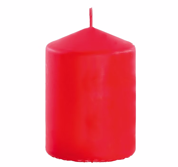 Kerze Stumpenkerze 10 x 6 cm Rot Elfenbein Weihnachten Hochzeit Tischdeko Adventskerze Adventskranz Dekoration Deko Kerze Stumpenkerze 10 x 6 cm Rot Elfenbein Weihnachten Hochzeit Tischdeko Adventskerze Adventskranz Dekoration Deko