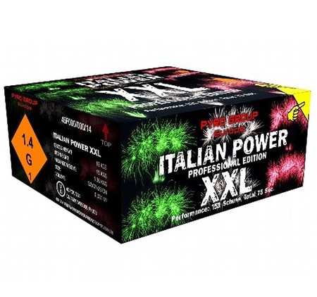 Italian Power XXL Verbundfeuerwerk 65-75 Sek. von Pyrotrade