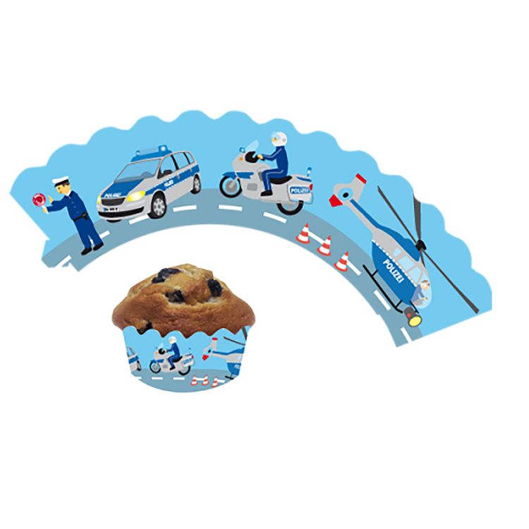 XXL Party-Set Kindergeburtstag Polizei für 6 Kinder 121-tlg. Tisch-Deko XXL Party-Set Kindergeburtstag Polizei für 6 Kinder 121 Teile Polizist Mottoparty Fasching Geburtstag