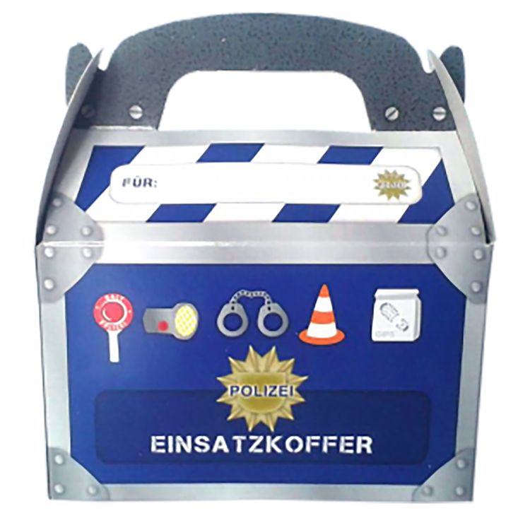 XXL Party-Set Kindergeburtstag Polizei für 6 Kinder 121-tlg. Tisch-Deko XXL Party-Set Kindergeburtstag Polizei für 6 Kinder 121 Teile Polizist Mottoparty Fasching Geburtstag