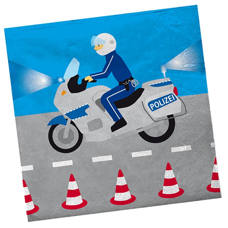 XXL Party-Set Kindergeburtstag Polizei für 6 Kinder 121-tlg. Tisch-Deko XXL Party-Set Kindergeburtstag Polizei für 6 Kinder 121 Teile Polizist Mottoparty Fasching Geburtstag