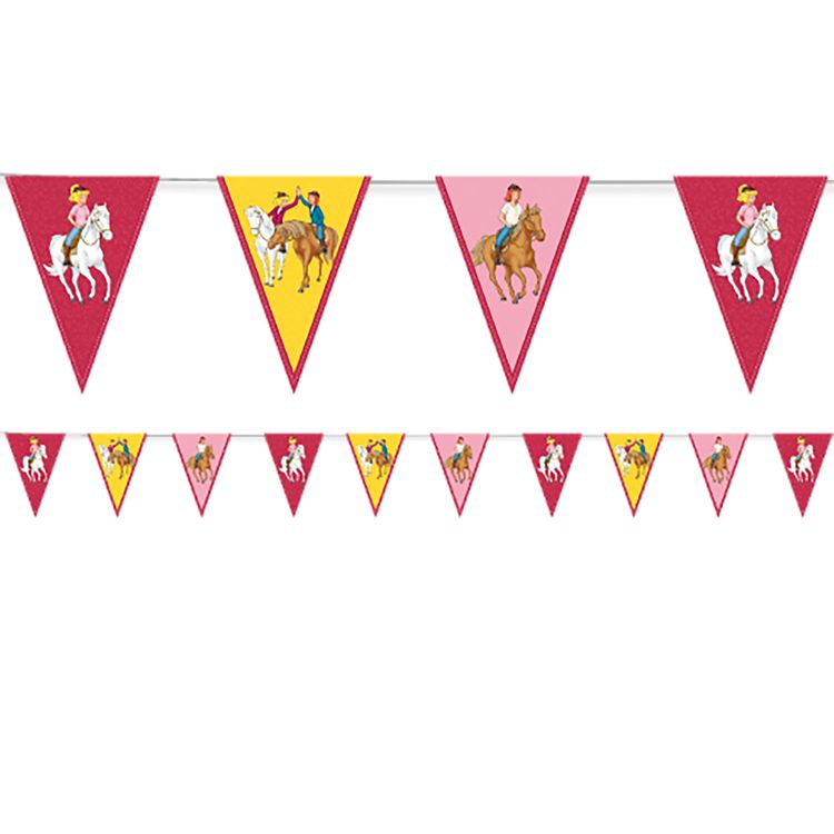 Party-Set Kindergeburtstag Bibi & Tina 38 Teile Geschirr Geburtstag Party Mädchen Geburtstag Mottoparty Bibi Blocksberg