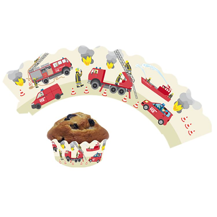 XXL Party-Set Kindergeburtstag Feuerwehr für 6 Kinder, 81-tlg. XXL Party-Set Kindergeburtstag Feuerwehr für 6 Kinder 81 Teile Geschirr Geburtstag Jungen Mottoparty