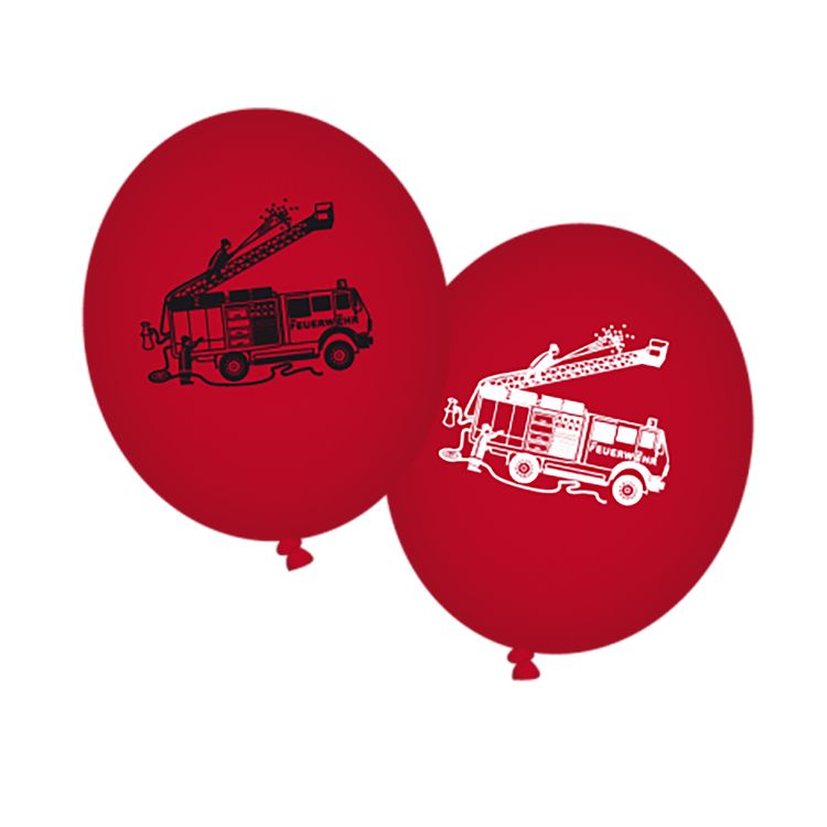 XXL Party-Set Kindergeburtstag Feuerwehr für 6 Kinder, 81-tlg. XXL Party-Set Kindergeburtstag Feuerwehr für 6 Kinder 81 Teile Geschirr Geburtstag Jungen Mottoparty