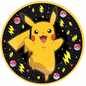 Pokemon Teller von Vorne