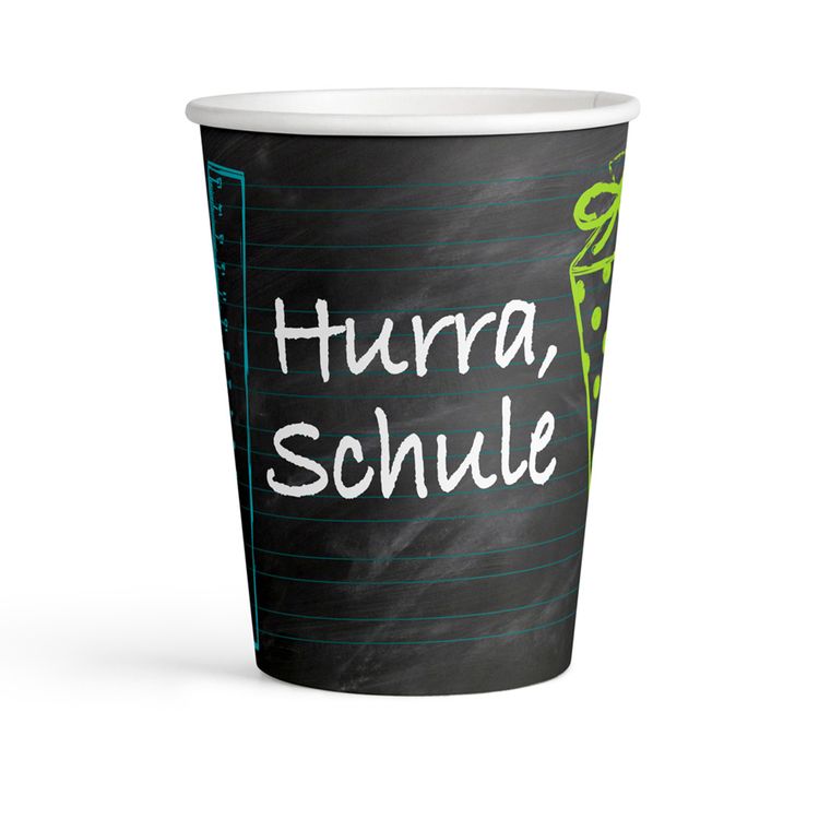 Schulanfang Party-Set Zuckertüte Einschulung Party 144 Teile Pappgeschirr 1. Schultag Mottoparty 