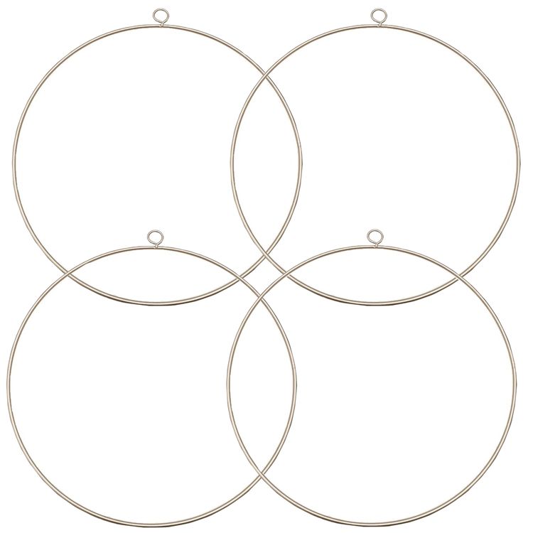 Metallring gold 30 cm 4 Stück für Traumfänger Makramee Hochzeit Deko 4 Metallringe gold 30 cm Traumfänger Makramee Geburtstag Hochzeit Dekoration Bastelbedarf Floristik Zubehör