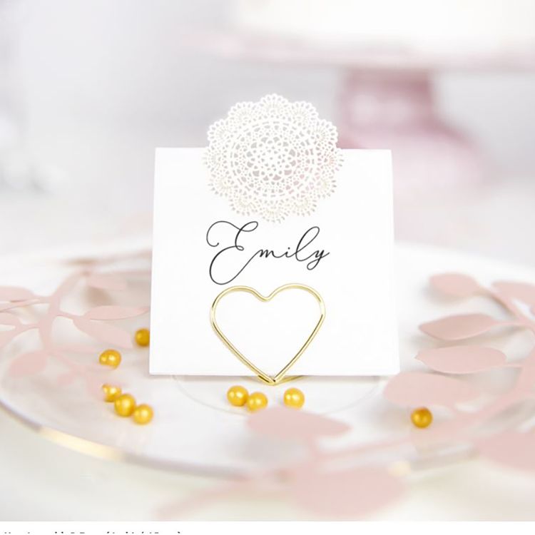 Tischkartenhalter Herzen Gold 10 Stück 2,5 cm für Hochzeit Geburtstag Fotohalter Tischkartenhalter Herzen Gold 10 Stück 2,5 cm für Hochzeit Geburtstag Fotohalter Tischdeko Taufe Jugendweihe Kommunion Tisch-Deko Dekoration Zubehör