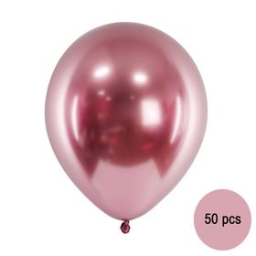 50 Luftballons metallic roségold Ø 30 cm Deko Hochzeit Geburtstag Valentinstag Party-Zubehör 