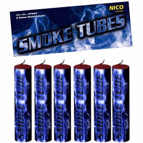 Rachfackeln Smoke Tube Blau 50 Sekunden, farbiger Rauch Rachfackeln Smoke Tube Blau 50 Sekunden, farbiger Rauch