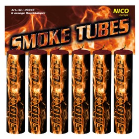 Rachfackeln Smoke Tube Orange 50 Sekunden, farbiger Rauch