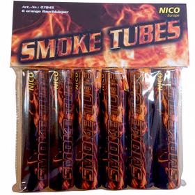 Rachfackeln Smoke Tube Orange 50 Sekunden, farbiger Rauch