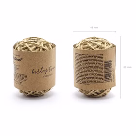 Jutekordel naturbraun Schnur aus Jute 10m Weihnachts-Deko DIY Basteln Geschenk verpacken
