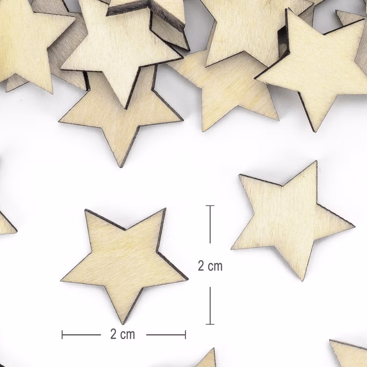 Tischdeko 50 Mini Holzsterne aus Holz Streudeko 2 x 2 cm zum Bemalen Deko-Zubehör DIY Basten Weihnachten Winter Geburtstag Mottoparty Tischdeko 50 Mini Holzsterne aus Holz Streudeko 2 x 2 cm zum Bemalen Deko-Zubehör DIY Basten Weihnachten Winter Geburtstag Mottoparty