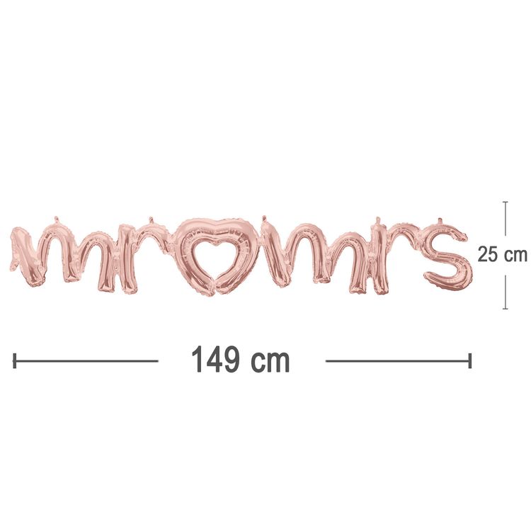 Hochzeit Mr & Mrs Luftballon Hochzeit Set Herz rose gold 7-tlg. Deko-Zubehör Hochzeit Mr & Mrs Luftballon Hochzeit Set Herz rose gold 7-tlg. Deko-Zubehör Tisch-Deko Wedding Hochzeits-Deko Dekoration roségold Ballon-Set Mr. & Mrs. Herz Liebe Love