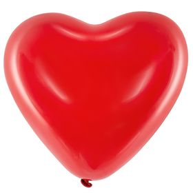 Herz Luftballons rot Ø 40,6 cm 10 Stück Ballon Hochzeit Verlobung Valentinstag Muttertag Liebeserklärung Wedding Hochzeits-Deko Ballons zur Trauung fliegen lassen Ballonflugkarten zur Hochzeit