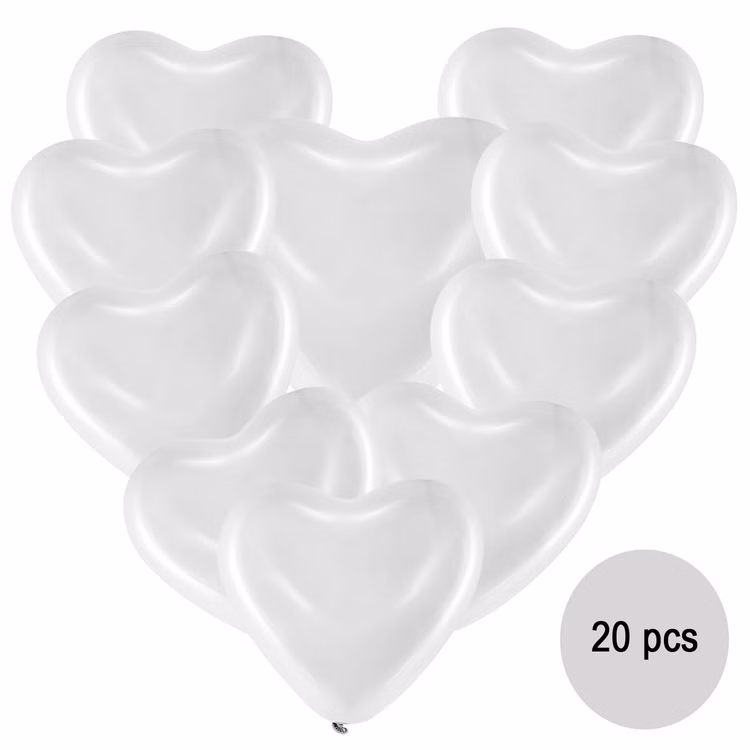 Rote & Weiße Herz Luftballons XXL 40 Stück Ø 40,6 cm Party-Deko Hochzeit Verlobung Muttertag Liebeserklärung Wedding Hochzeits-Deko Ballons zur Trauung fliegen lassen Ballonflugkarten zur Hochzeit Rote & Weiße Herz Luftballons XXL 40 Stück Ø 40,6 cm Party-Deko Hochzeit Verlobung Muttertag Liebeserklärung Wedding Hochzeits-Deko Ballons zur Trauung fliegen lassen Ballonflugkarten zur Hochzeit