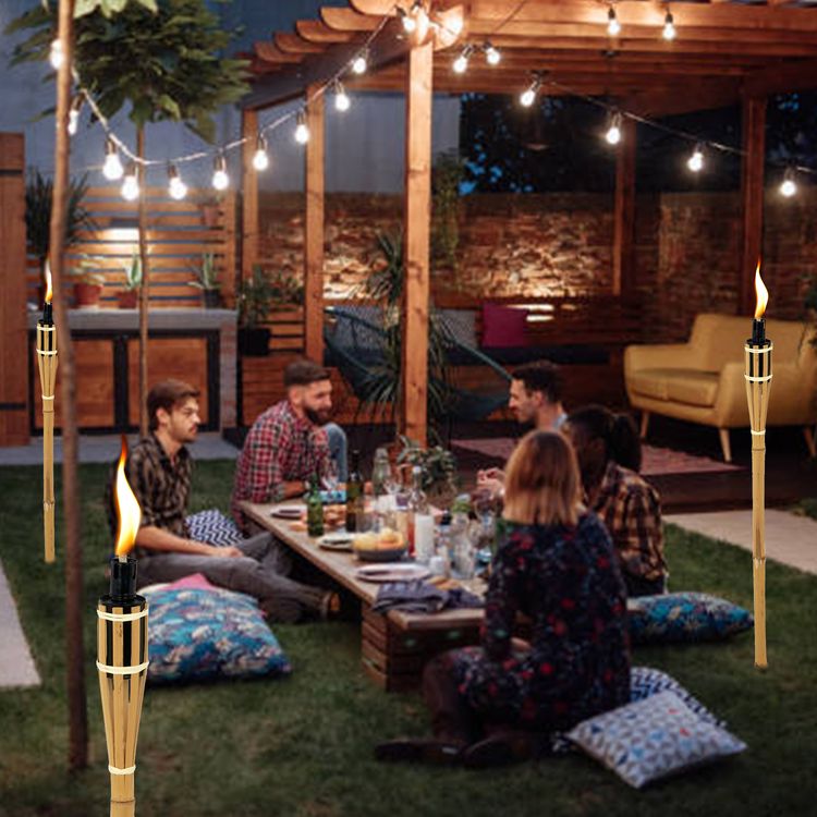 Bambusfackel 90cm - Gartenfackel