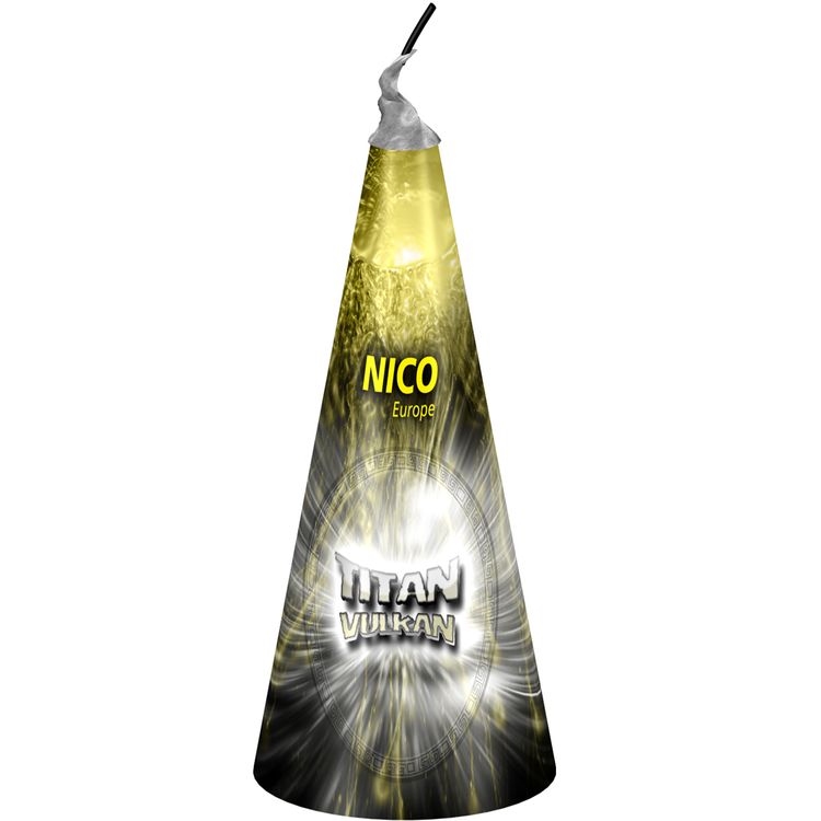 Titan Vulkan Leuchtfeuerwerk 30 Sek. von Nico Titan Vulkan Leuchtfeuerwerk 30 Sek. von Nico