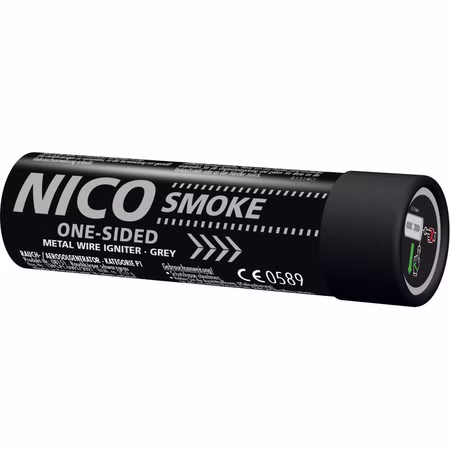 Nico Smoke Schwarzgrau mit Reißzünder 120 Sek. Nico Smoke Schwarzgrau mit Reißzünder 120 Sek.