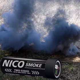 Nico Doppelsmoke Schwarzgrau mit Reißzünder 50 Sek.