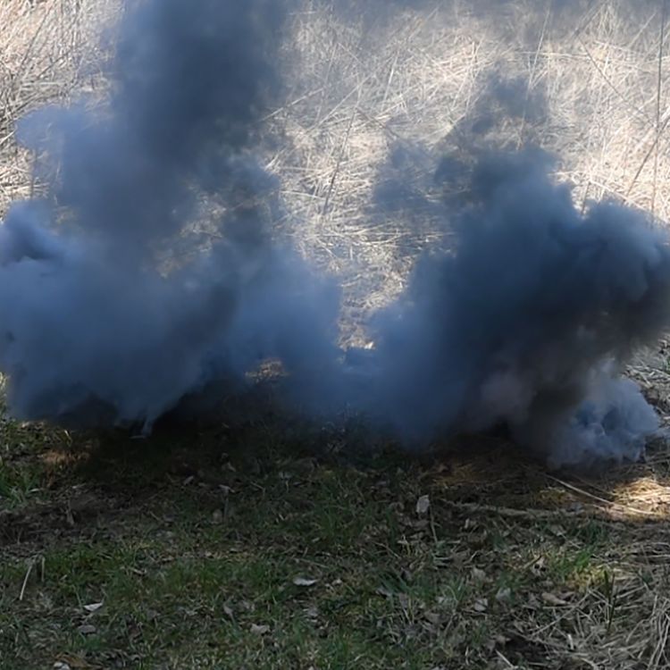 Nico Doppelsmoke Schwarzgrau mit Reißzünder 50 Sek.