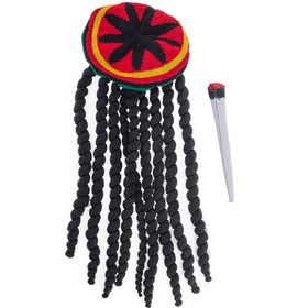Übersicht über die Einzelteile in einem braunen Koffer mit dem Hinweis, dass es insgesamt 12 Accessoires sind