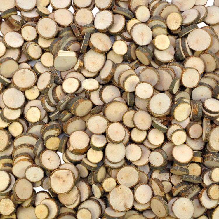 Holzscheiben klein Baumscheiben 30 Stück 2-4,5 cm Deko Hochzeit Basteln Hochzeit Tischdeko DIY Basteln Weihnachten Advent Basteln mit Kindern Hochzeitsdeko