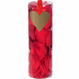 Rote Rosenblätter 288 Stück Streudeko Hochzeit 3,5 cm Tischdeko Party-Zubehör Verlobung Valentinstag Liebesbeweis Dekoideen I love you