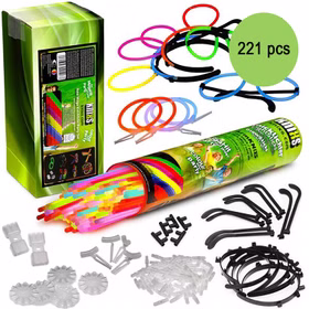Knicklichter Partybox 221 Teile Knicklicht Familienpackung Knicklichter Partybox 221 Teile Knicklicht Familienpackung
