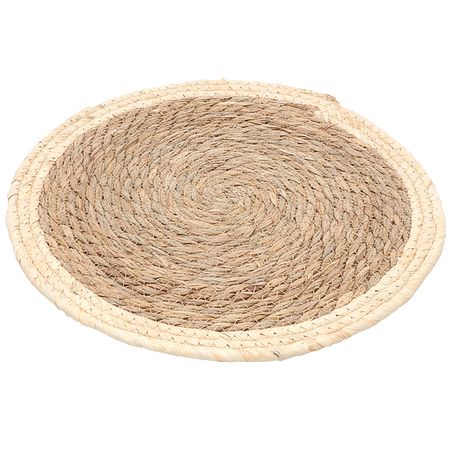 Untersetzer Platz-Set 38 cm aus Stroh Naturfarben Tisch-Deko