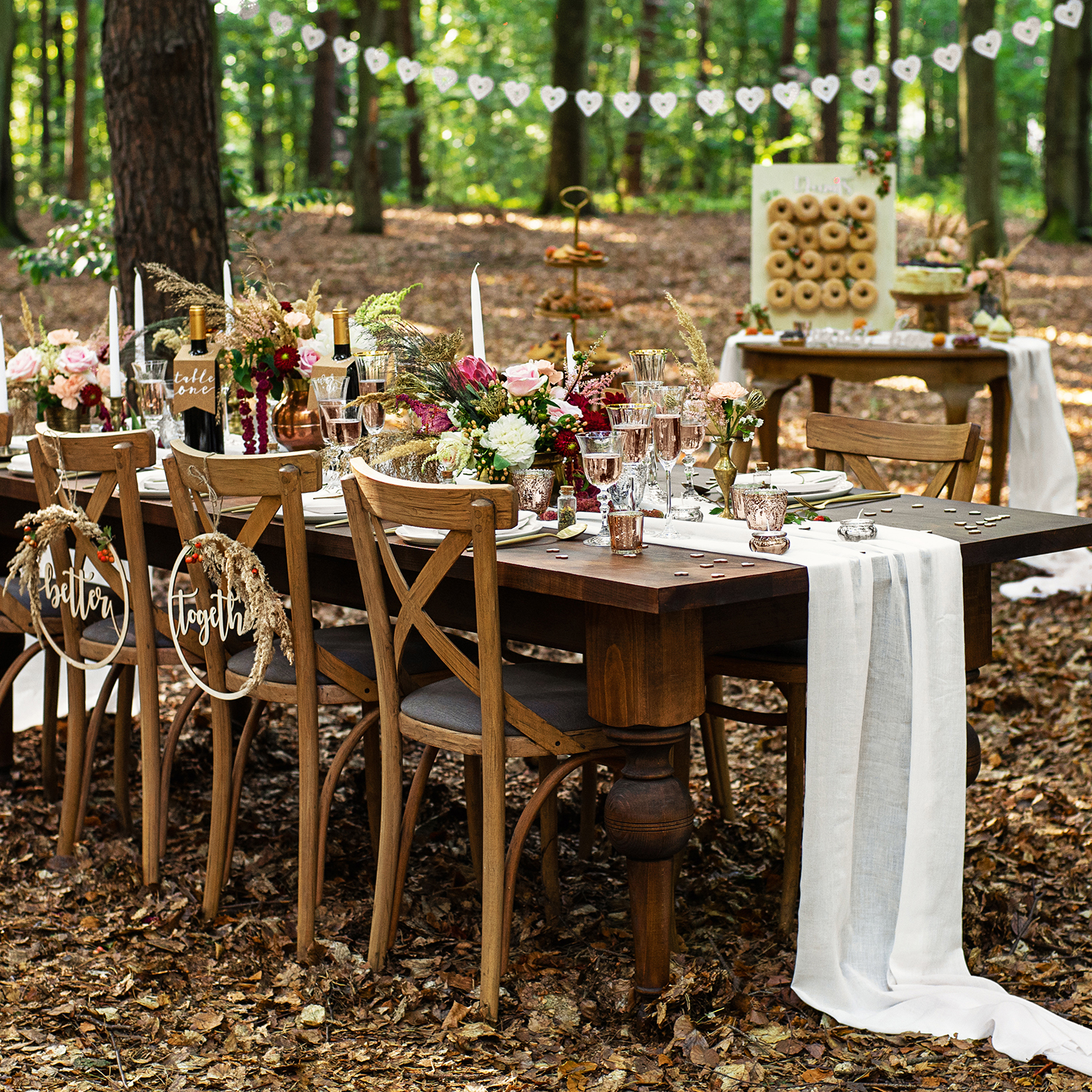 Syntego 200 Stück Holz-Herz Konfetti – Rustikale Deko Für Hochzeit, Tisch & Basteln