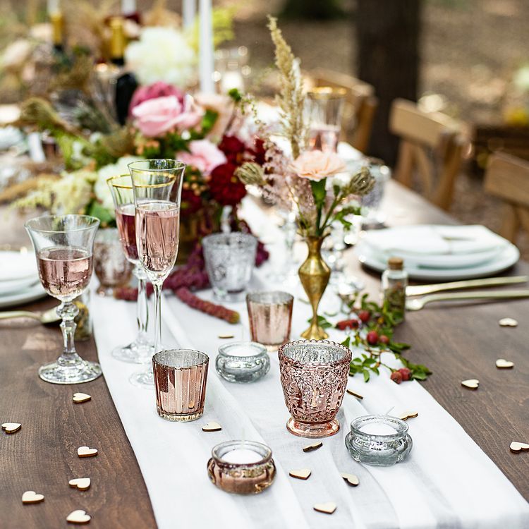 Herzen aus Holz 50 Stück 2 x 2 cm Tisch-Deko Malen & Basteln Streudeko Hochzeit Tisch-Deko Valentinstag Deko Esstisch Party-Deko Geburtstag Liebe Konfetti-Herzen