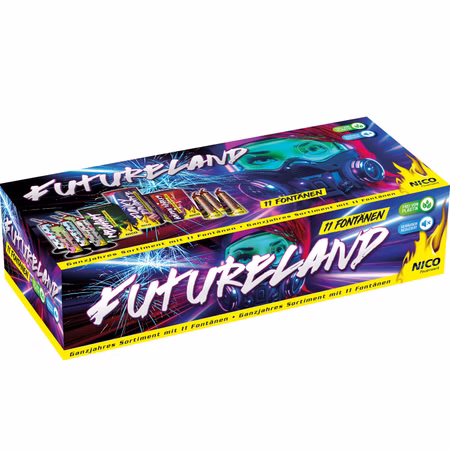 Futureland - Jugendfeuerwerk von Nico genehmigungsfreies Feuerwerk Futureland - Jugendfeuerwerk von Nico genehmigungsfreies Feuerwerk