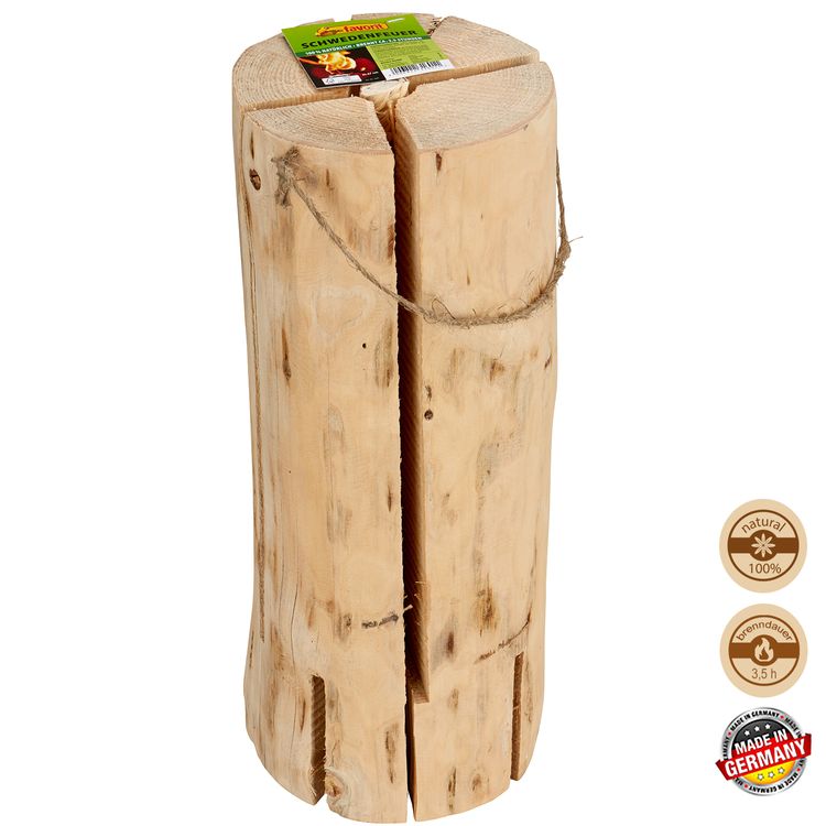 8x Schwedenfeuer 47 x 18 cm naturbelassenes Holz Outdoor Lagerfeuer 8x Schwedenfeuer 47 x 18 cm naturbelassenes Holz 120 min Brenndauer Outdoor 8 Stück Naturholz Garten Grillen Sommerparty