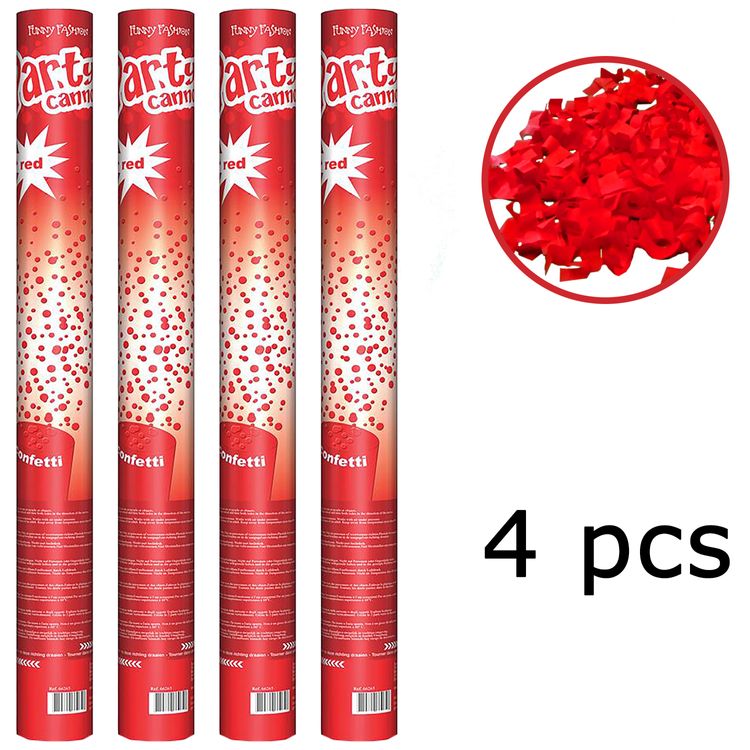 4 Confetti Shooter Konfetti Kanone 60 cm lang Party Popper Geburtstag Hochzeit Deko 4 Confetti Shooter Blau Konfetti Kanone 60 cm lang Party Popper Geburtstag Hochzeit Deko