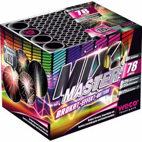 Mix Master Feuerwerk Batterie 30 Sek. von Weco Geburtstagsfeuerwerk, Silvesterfeuerwerk
